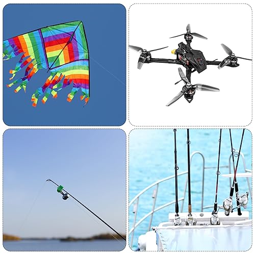 uxcell 4Pcs Carbon Fiber Tubes 25 x 27 x 500mm Matte Surface Rod 3K Roll Wrapped Carbon Round Tubing for RC Airplane Quadcopter Multicopter - Poueer