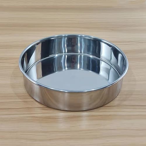 LABALPHA 300 Mesh Lab Sieves, #300 Mesh Test Sieve, 8'' Diameter, 304 Stainless Steel Wire Cloth (0.054mm) - Poueer