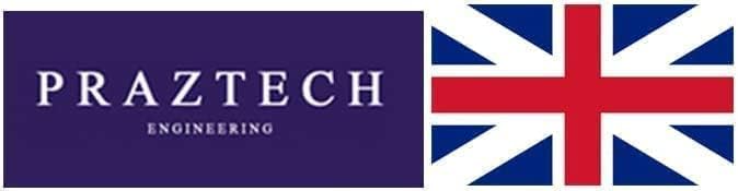 PRAZTECH® Precision Engineers VEE Blocks CLAMP Set - V Block Matched Pair, 40mm x 32mm x 32mm, Clamping capacity: 1' (25mm) in Wooden Box - Poueer