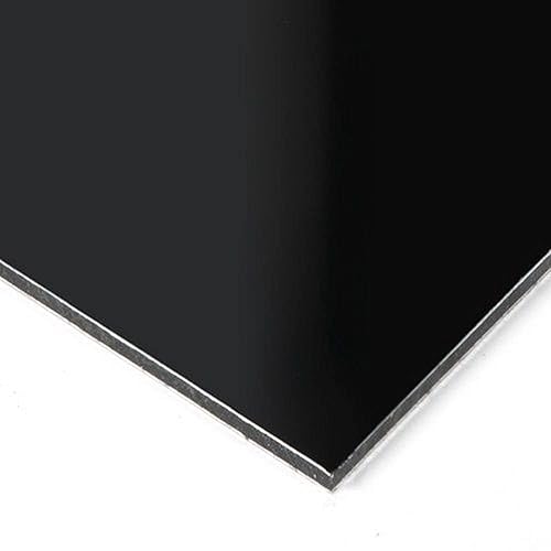 Falken Design Aluminium Composite Panel Black 24 in. x 72 in. x 1/4 in. - Poueer