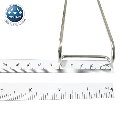 OSUNG Dental Columbia Cheek Retractor Autoclavable Mouth Opener Stainless Steel Instrument Teeth Whitening RTCRC 2 pc set - Poueer