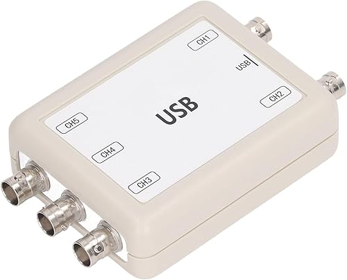 Virtual Oscilloscope 0Hz To 50kHz Range Maximum 150kHz Sampling Rate 5 Channel USB PC Virtual Oscilloscope - Poueer