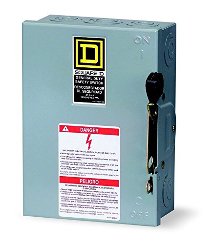 SQUARE D D222N N 60A 240V 1Ph NN1 New - Poueer