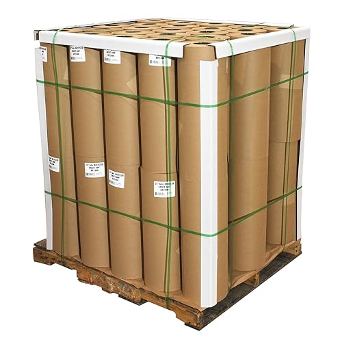 Tape Logic TLEP2272120BX Edge Protectors, Cased, 0.120', 2' x 2' x 72', White (Pack of 55) - Poueer