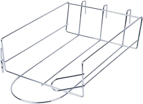 Only Hangers Chrome Gridwall Panel Baseball Cap Hat Display - Pack of 8 - Poueer