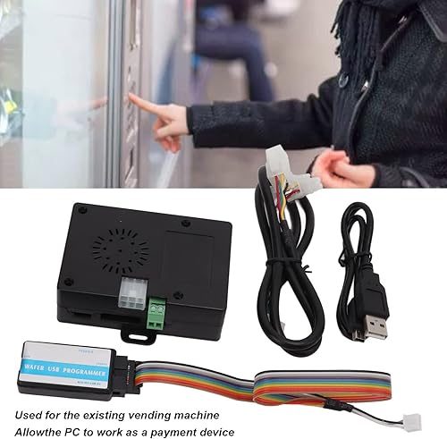 PC Interface to MDB Adapter Box Coin Acceptor Validator Simulator for Vending Machine, Portable Vending Machine Adapter, Vending Machine Interface Module - Poueer
