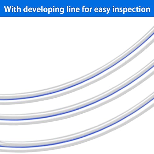 Dog Urinary Catheter – Dual-Lumen Catheter with Metal Guide Wire, Premium Silicone Urinary Catheter for All Dog Breeds (6Fr, Ø 2.0mm, L 32cm)-5PCS - Poueer