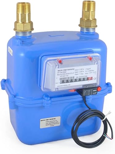 3/4' Gas Meter - Aluminum, Pulse Output - Poueer