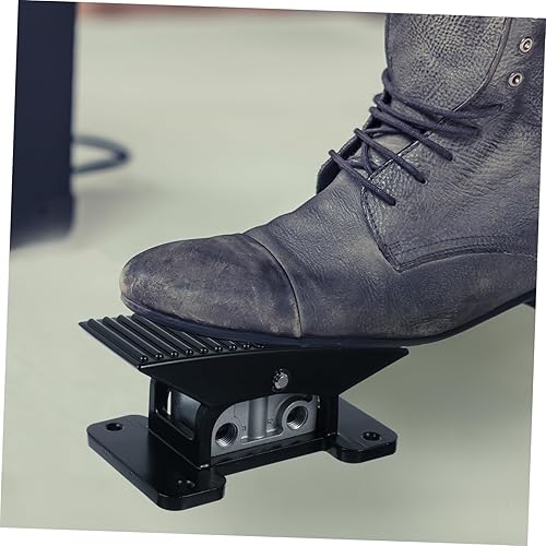 Pneumatic Foot Pedal Valve Momentary Way Position Nonslip Pressure Control Foot Switch for Pneumatic Systems Foot Air Pedal Switch - Poueer