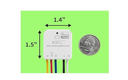 Zooz 700 Series Z-Wave Plus DC Motor Controller ZEN53 | Z-Wave Hub Required (Sold Separately) - Poueer