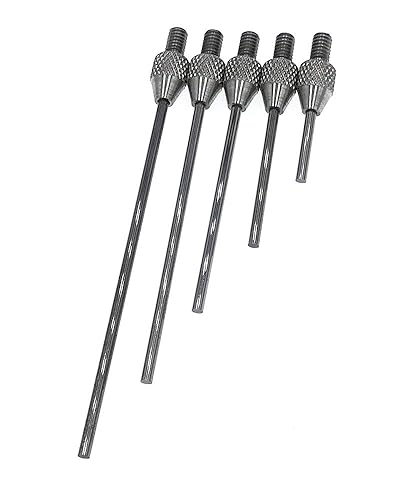 Carbide Needle Contact Points for Dial Digital Indicator Depth Gauge 1.5mm Diameter Stem 4-48 UNF Thread - Poueer