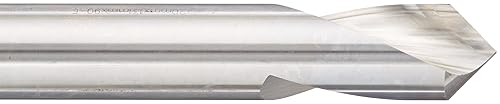 KEO 35611 Cobalt Steel NC Spotting Drill Bit, Uncoated (Bright) Finish, Round Shank, Right Hand Flute, 90 Degree Point Angle, 20mm Body Diameter, 131mm Overall Length - Poueer