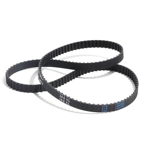 Rubber Timing Belt 828XL 850XL 860XL 884XL 900XL Rubber Timing Belt Toothed Pulley Transmission Belt 8mm 10mm 15mm 20mm Belt Width Closed Loop Belt(828XL 414T,Width 10mm) - Poueer