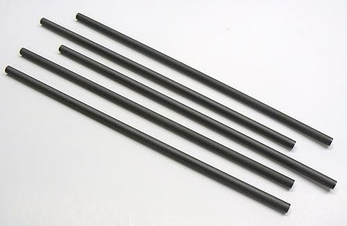 5/8' Carbon Stirring RODS Graphite Mixing Rod 12' Long 5PCS Mixing Molten Metal by JTS - Poueer