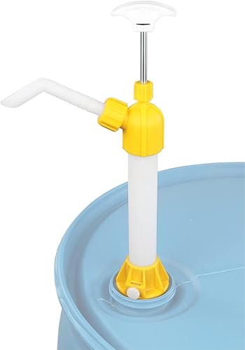 ZEELINE BY MILTON Transfer Pump, Manual Drum Pump, 1 Gallon per 8 Lifts, Up to 55 Gallon Drum Pump (ZE360) - Poueer