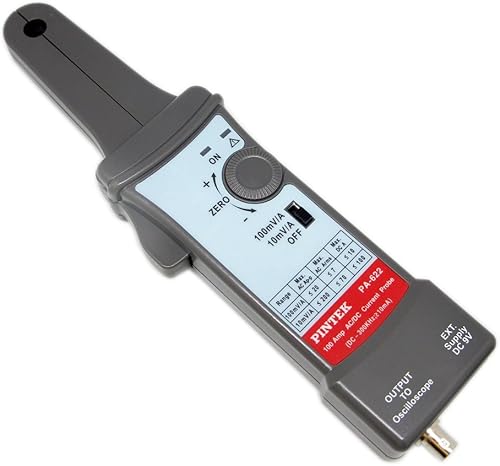 AideTek Pintek Current Probes 100 AMP AC/DC Current Probes 100Khz 10mV/A 100mV/A 3.5n vs Tektronix PA622 - Poueer