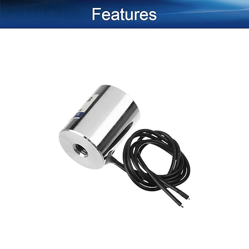 Heyiarbeit 12V DC 1500N Electric Lifting Magnet Electromagnet Solenoid Lift Holding 80mmx38mm - Poueer