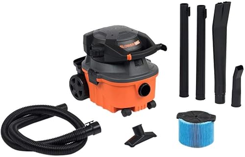 4 Gallon Detachable Wet/Dry Vac - Poueer