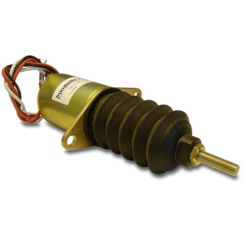 12 Volt Pull Solenoid: Flange Mount Part No. P610-A5V12 - Poueer