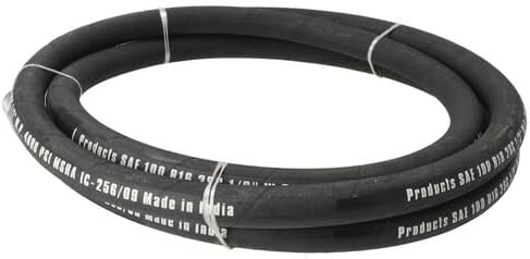 All States Hydraulic Hose 96' x 1/2' with 1/2' NPT Rigid Male Ends fits Hydraulics 407441R1 45A596 45A5962 81C96 82C96 8NP96 H412M96 H41-2M-96 H422M96 H42-2M-96 TY3014 TY3035 - Poueer