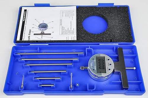 Fowler 54-125-777-0 X-Series Electronic Depth Gage with 0-22'/558mm Measuring Range - Poueer