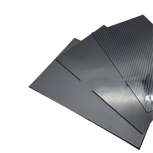245x395mm Full 3K Carbon Fiber Sheet Plate High Strength Carbon Board Panel Thickness 0.5mm 1mm 1.5mm 2mm 2.5mm 3mm 4mm 5mm 3k Carbon Fiber(245x395x3.0 Matte Tw) - Poueer