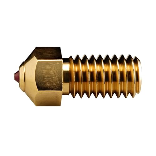 Diamond PCD Tip Nozzle 0.6mm for AnkerMake M5 / M5C 3D Printer, Hardened High Precision (AKM, 0.6mm) - Poueer