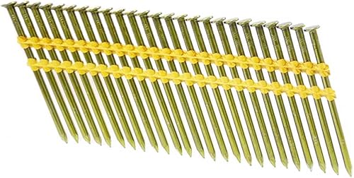 3 1/2' x .162 Smooth Brite Strip Nails 21-DEG Plastic 1,000ct | 16D-Common - Poueer