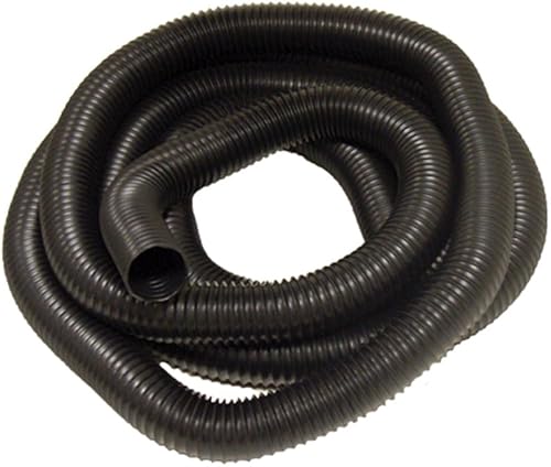 Rubber-Cal PE Flex (Ultra Flexible) Black - Blower Hose - 2' ID x 12.5ft Length Hose (Fully Stretched) - Poueer