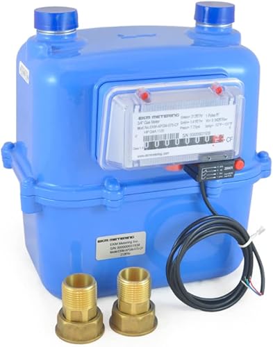3/4' Gas Meter - Aluminum, Pulse Output - Poueer