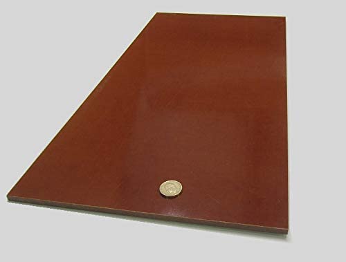 Micarta Linen LE Phenolic Sheets .312' (5/16') Thick x 12' x 24' - Poueer