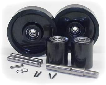 Lift-Rite - Big Joe LRP 5000 Complete Wheel Kit for Manual Pallet Jack - Black - Poueer