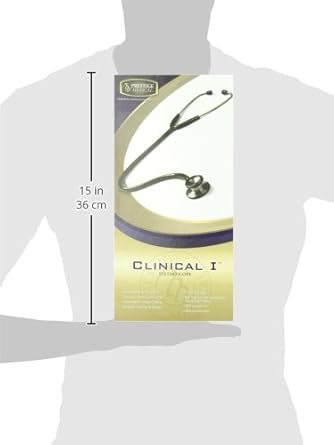 Prestige Clinical I Black Stethoscope - Poueer