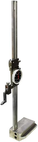 12'' BLACK DIAL Shockproof Dial Height Gage Gauge Stainless .001 Grad - Poueer