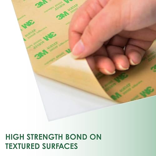 CANOPUS Double Sided Transfer Sheet, 468MP Adhesive Transfer Tape, 12in x 5yd - Poueer