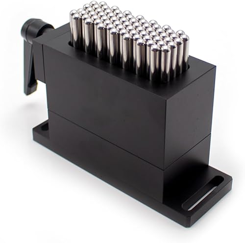 iDili Flexible Fixture Universal Clamp CNC Assembly Flexible Claw 30x79MM SUS Stainless Steel for CNC Laser Marking Machine, FLX-S0621 (Blue) - Poueer