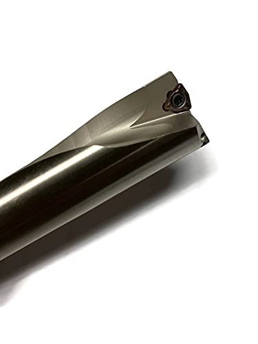 U Drill, 15/16'x3'x6', 1' Shank, Indexable, with Extra 4 WCMX04 Inserts, #UD-1516 - Poueer