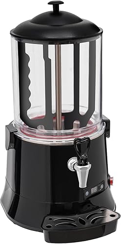 Hot Chocolate Machine, 10L Commercial Hot Chocolate Maker Great Temperature Control Hot Beverage Warmer, Hot Chocolate Dispenser Warmer Machine for Heating Chocolate Coffee Milk tea - Poueer