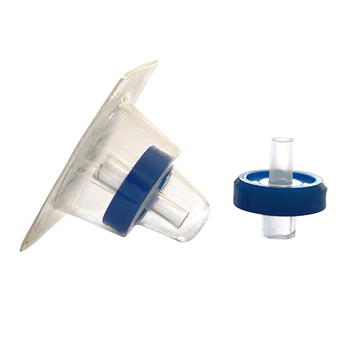 Nylon Syringe Filter, Sterile, Diameter 13mm, Micron Pore Size 0.22 Micron, Pack of 100 - Poueer
