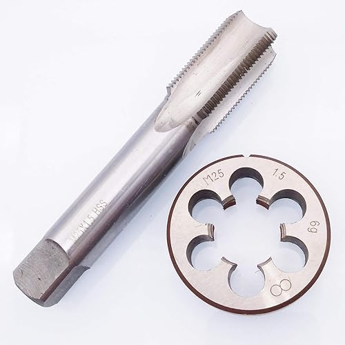 HSS M25 x 1.5mm Tap and M25 x 1.5mm Die Metric Thread Right Hand - Poueer