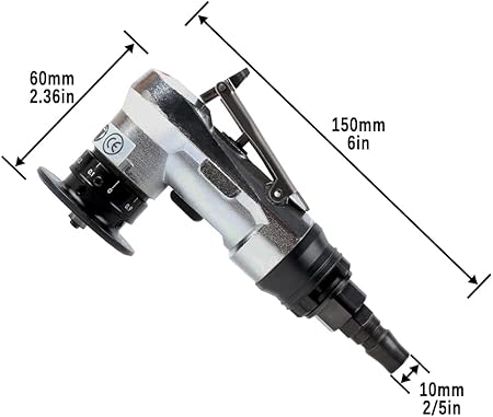 Mini Pneumatic Chamfering Machine,JIUNENG Metal Edge Beveler with Replace Blades 8pc（C 45 Degree/R1.5 Arc) and Bearings 4pc - Poueer