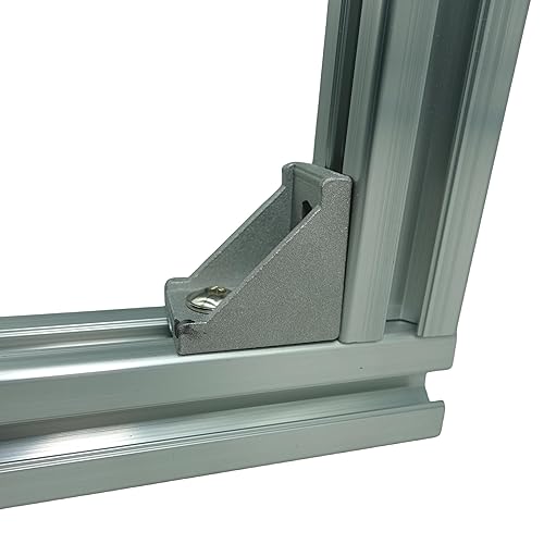 SANTIE 1 PCS T-Slot Framing System: 30 Series, 1200mm Lg, 30 mm x 30 mm, Single, 4 Open Slots, Smooth - Poueer