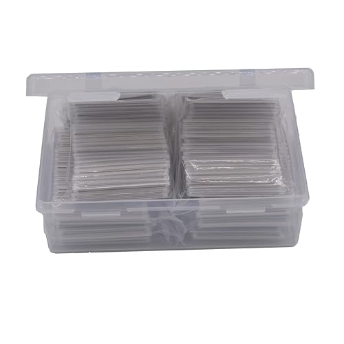 Fiber Optic Fusion Splice Protection Sleeve 1000pcs,Come with Box(Recovered Dia.2.4mm,60mm) - Poueer
