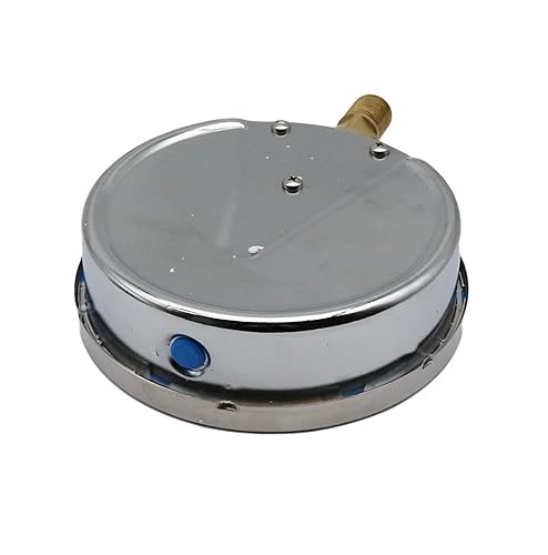 YN150 Shock-Proof Pressure Gauge 0-1MPa Oil-Filled Instrument Large dial Hydraulic Pump Gauge Radial M20 * 1.5 Thread(0-40Mpa) - Poueer