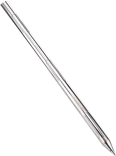 Grain Probe Sampler Stainless Steel Three Zone Grain Probe Sampler Probe Thief Sampler Cement Fertilizer Sampler Solid Sampling Probe(Size:φ 38mm*L 1.5m/4.9ft) - Poueer