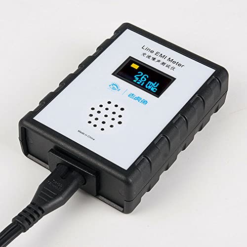 OLED Mains Noise Tester EMI Tester Broadband AC Power Supply Ripple Analyzer - Poueer