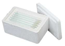 Thermosafe Microscope Slide Mailer, Holds 10 Slides, 300/cs - Poueer