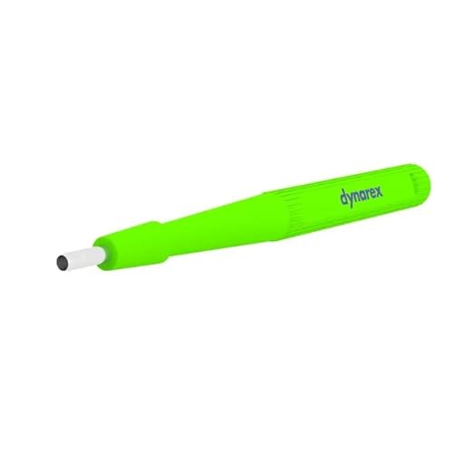 Dynarex 4088 Biopsy Punch, 2.5mm Tip Width, 3.78' Length, Green, Pack of 25 - Poueer