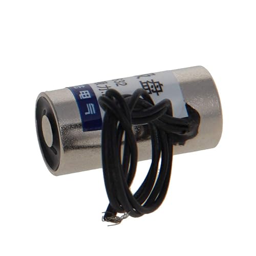Heyiarbeit 12V DC 1500N Electric Lifting Magnet Electromagnet Solenoid Lift Holding 80mmx38mm - Poueer