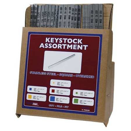 Key Stock Kit, 31 PC - Poueer